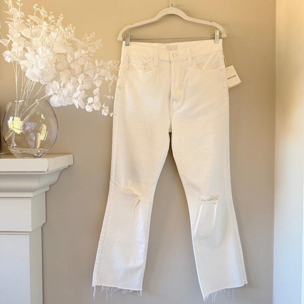 Mother The Tripper Ankle Fray in Unfairest Of Them All, Size 30 (NWT)